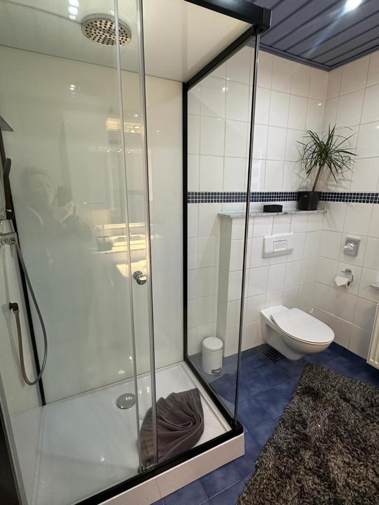 Christels Ferienwohnung 2 In Thale Mit Ueberdachter Terrasse, Kueche Mit Tv & Geschirrspueler エクステリア 写真