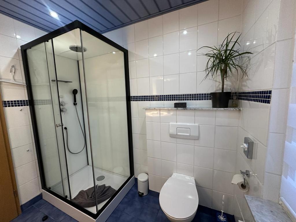 Christels Ferienwohnung 2 In Thale Mit Ueberdachter Terrasse, Kueche Mit Tv & Geschirrspueler エクステリア 写真